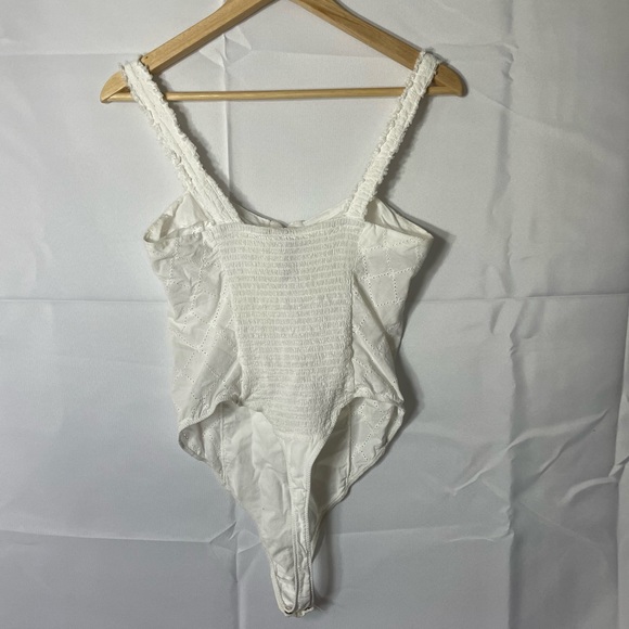 Free People Intimately Bodysuit White Eyelet - Picture 7 of 7